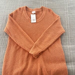 NWT Isabel Maternity Orange Sweater